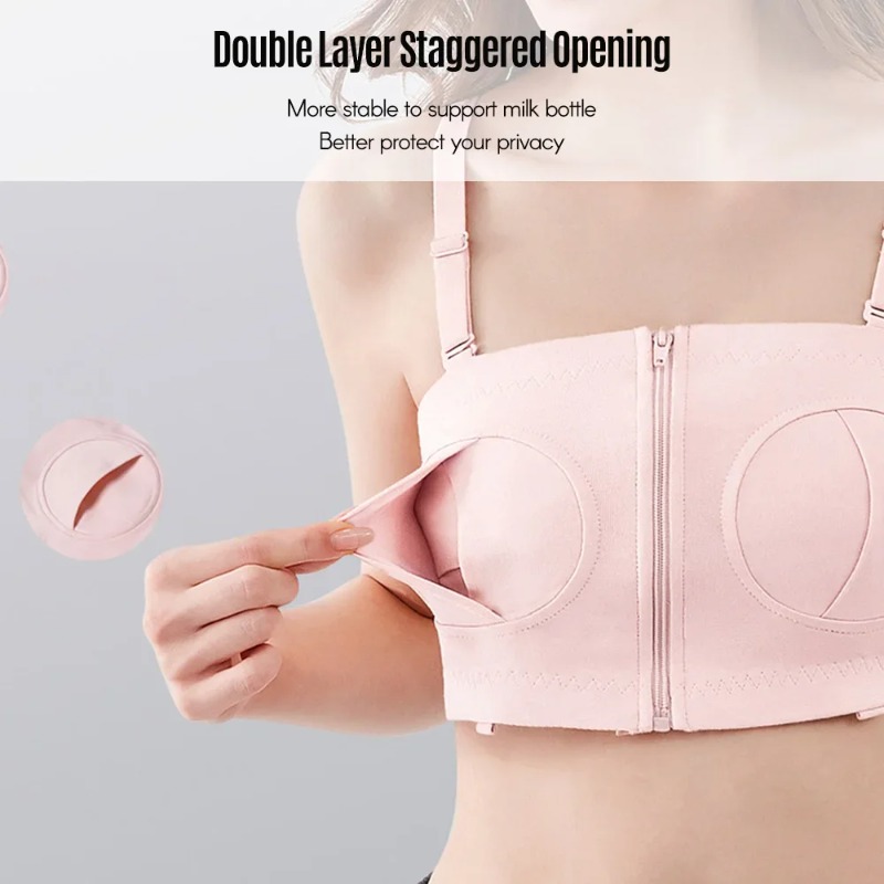 Hands Free Pumping Bra Adjusta - Nursing Bra Sleep review and price
