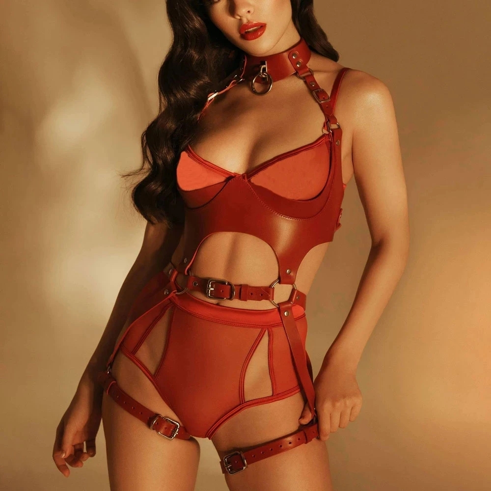 Women Fashion Harness Waist Be - Garter Belt Set review and price