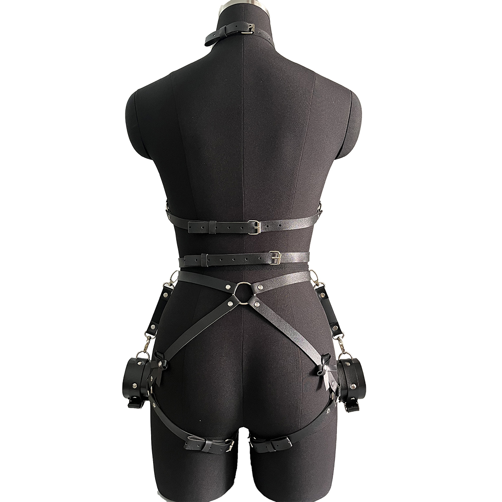Harness for Women Pu Leather L - Garter Belt Set review and price