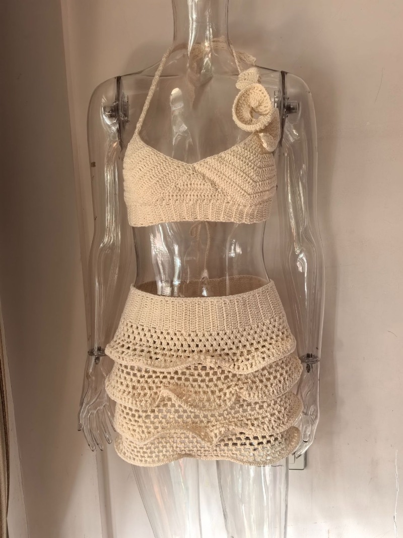 Women Hand Crochet Knitted Ruf - Cami Top Lace review and price