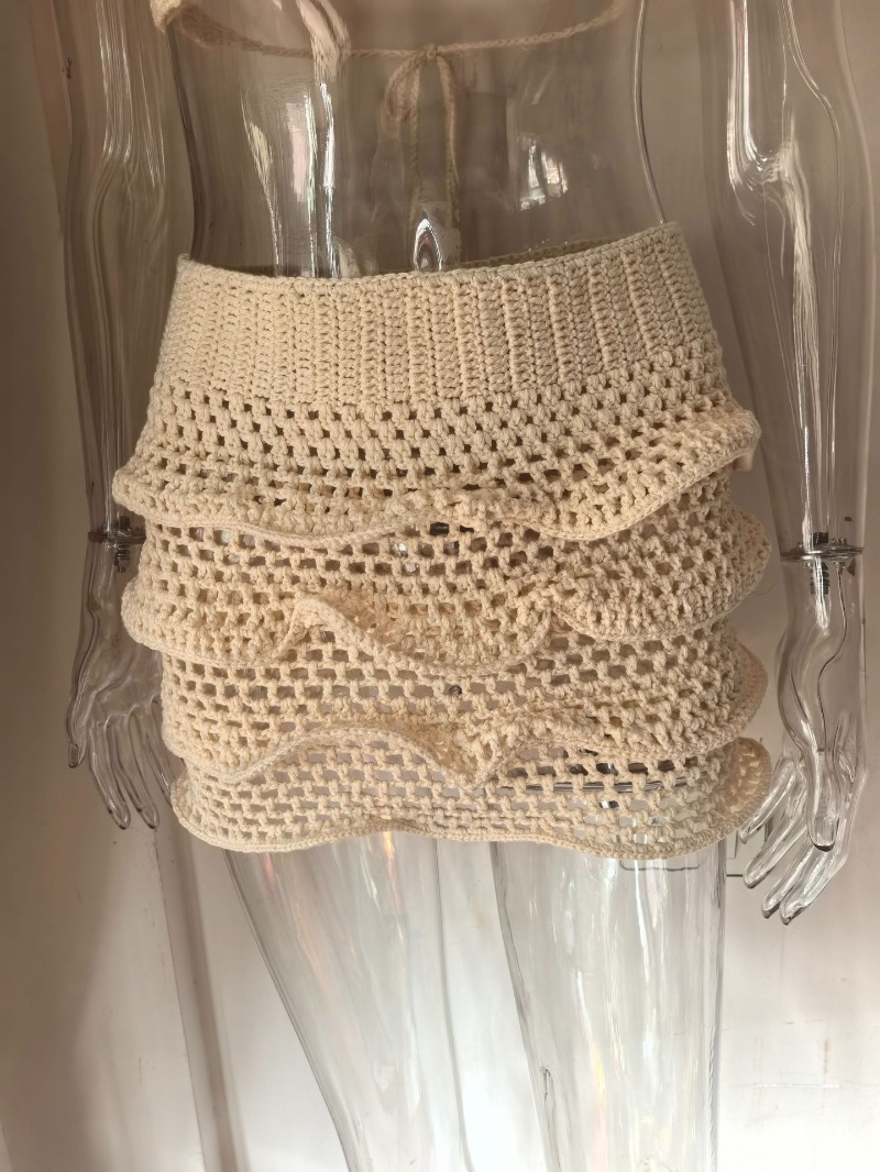 Women Hand Crochet Knitted Ruf - Cami Top Lace review and price