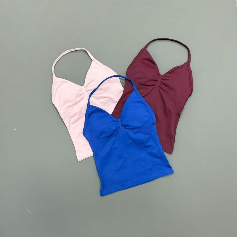 Gym Women Sports Tank Top Seam - Sports Bra High Impact review and price