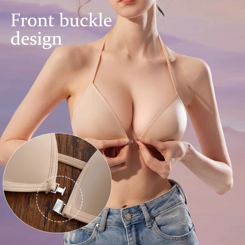Women Seamless Bras Deep V Nec - Bralette Wireless Soft review and price