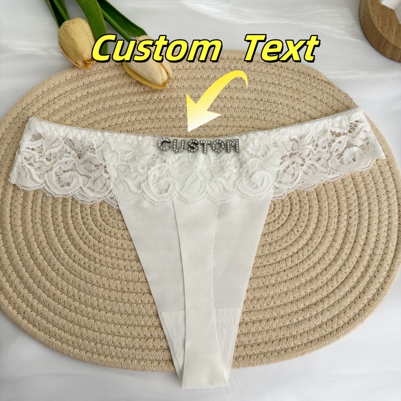 Personalized Custom Thong Name - Thong Bikini Women review and price