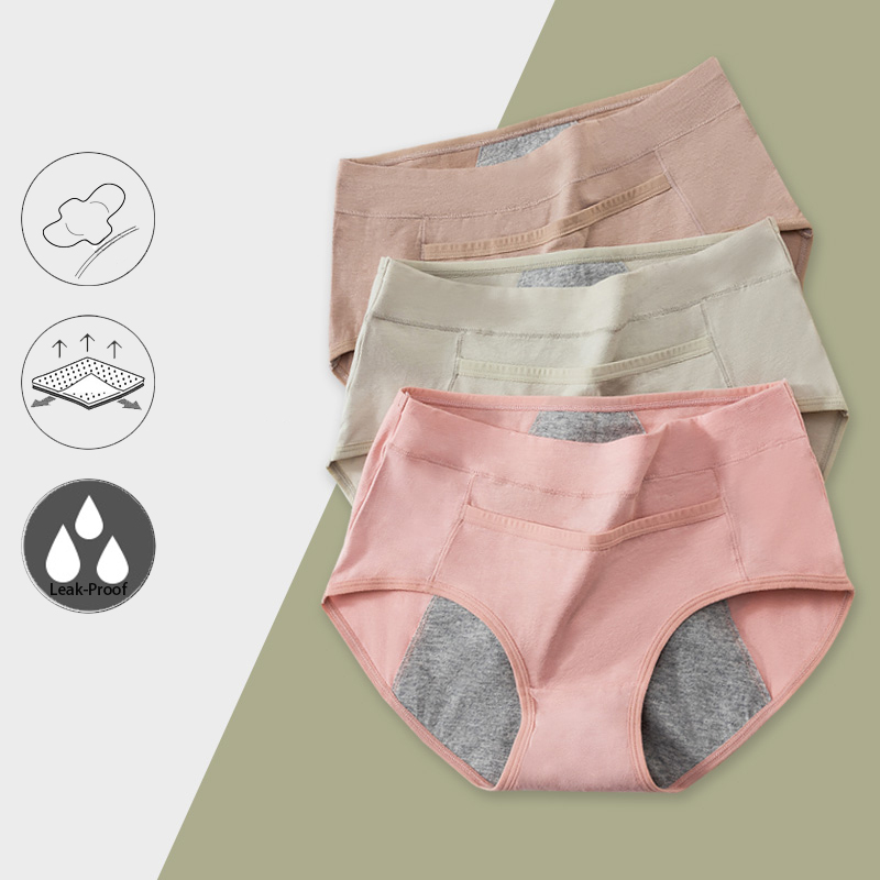 Cotton Menstrual Panties Leak  - Seamless Underwear Women review and price