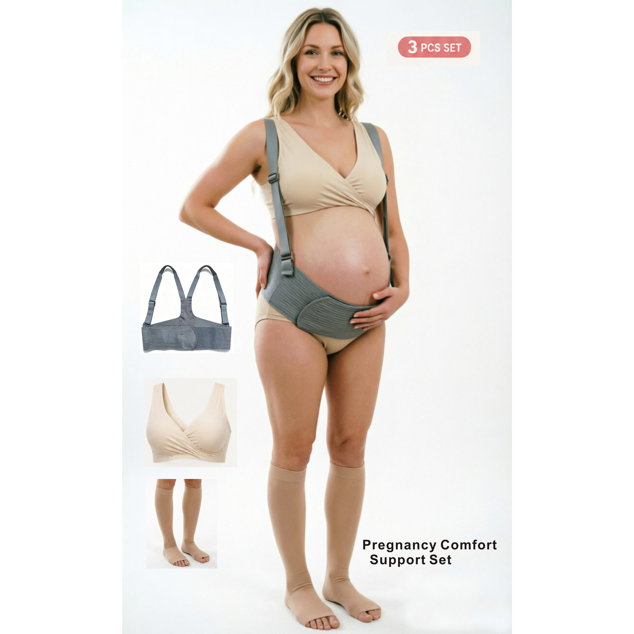 3‑in‑1 Maternity Essential Set - Nursing Bra Sleep review and price