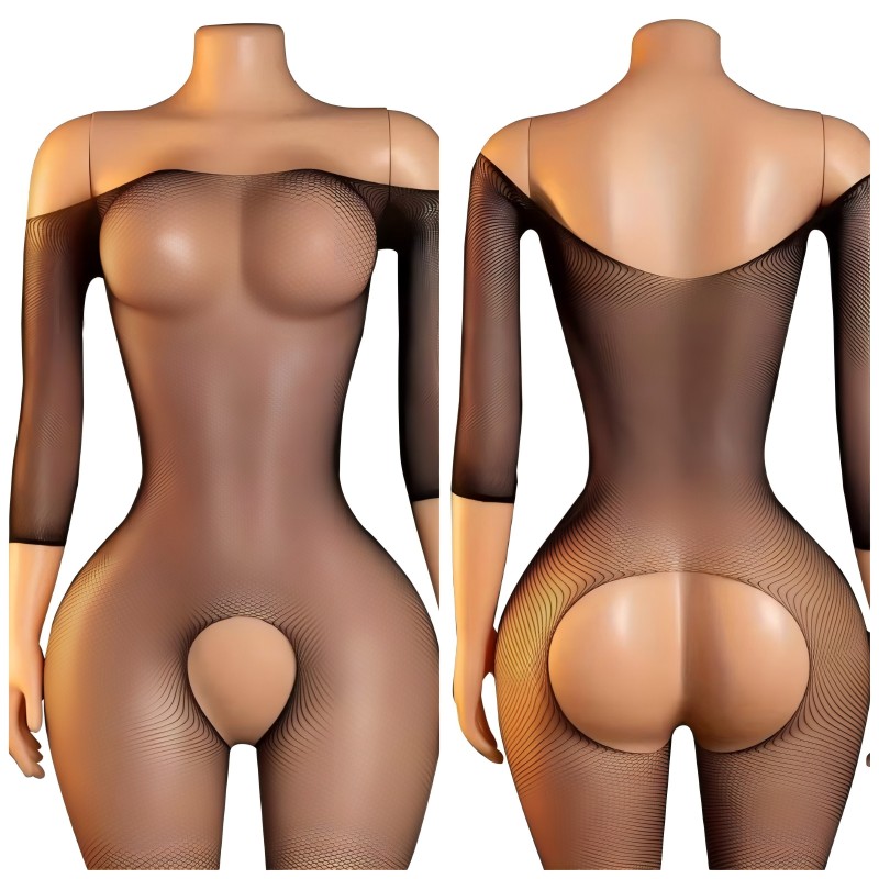 Sexy Crotchless Tights Women H - Bodystocking Fishnet review and price