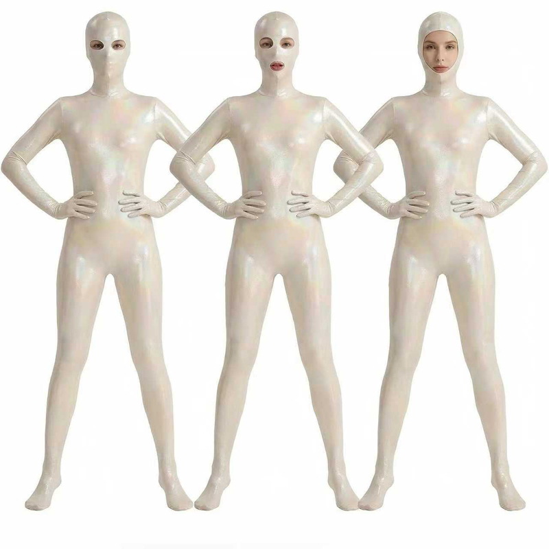 Women Shiny Gradient Zentai Bo - Shapewear Bodysuit Firm review and price