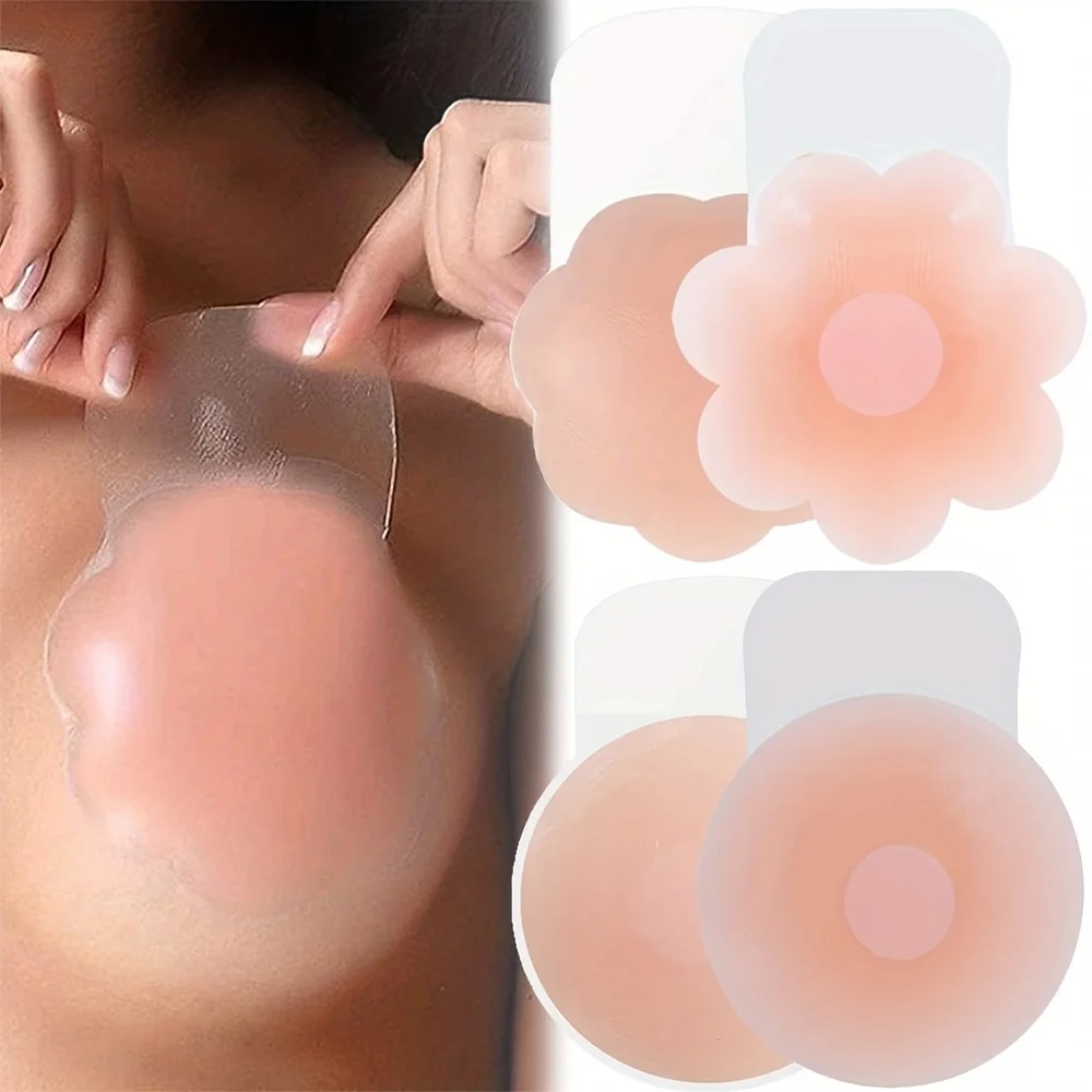 1Pairs Silicone Nipple Cover L - Silicone Bra Adhesive review and price