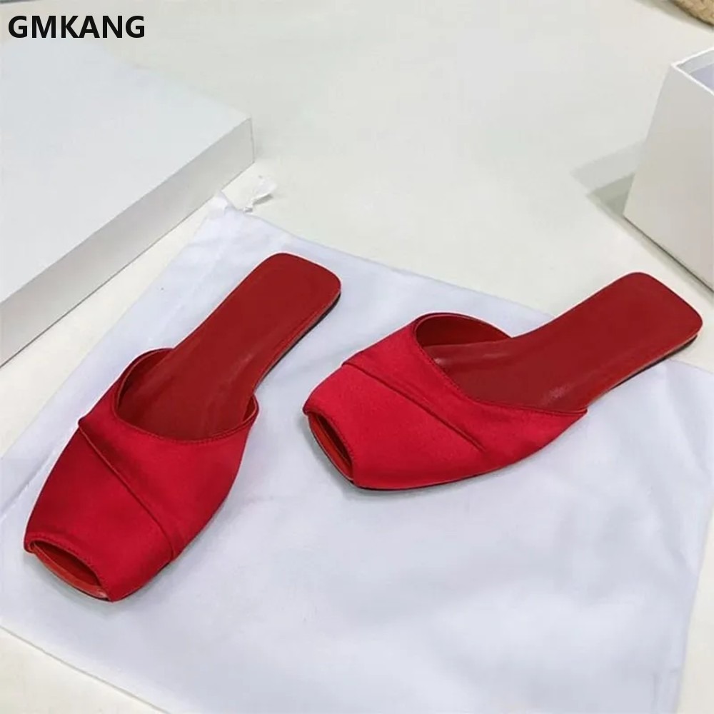 GMKANG Women Satin Square Toe  - Slip Dress Satin review and price