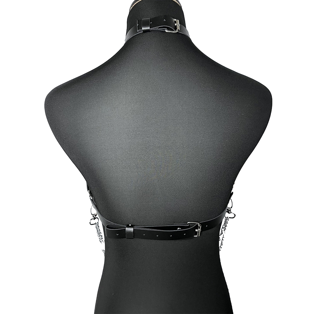 Chain with Leather Lingerie Wo - Garter Belt Set review and price