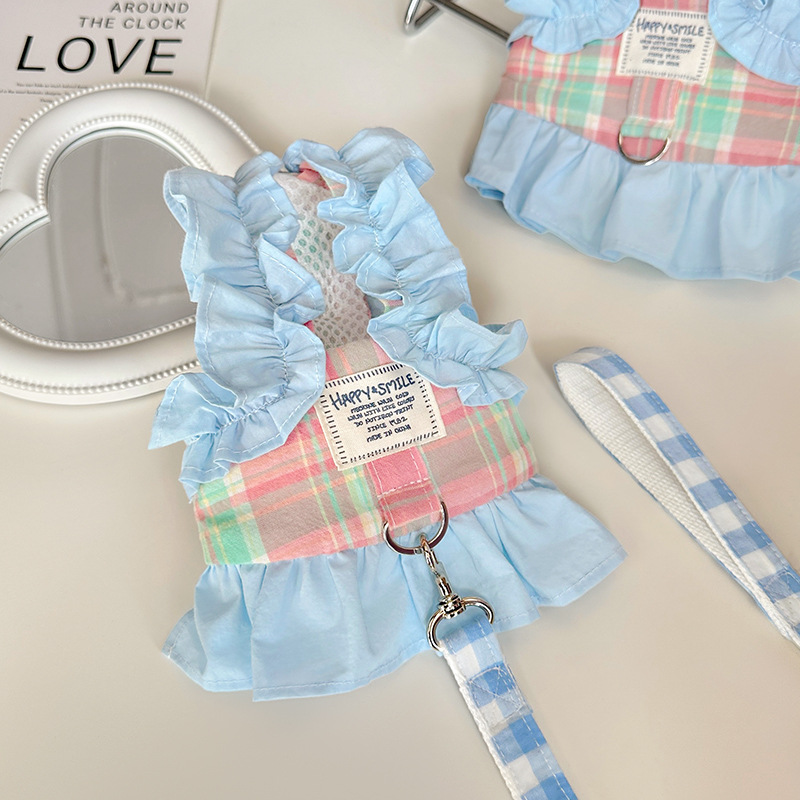 Pet Plaid Leash Vest Style Sma - Lace Teddy Lingerie review and price