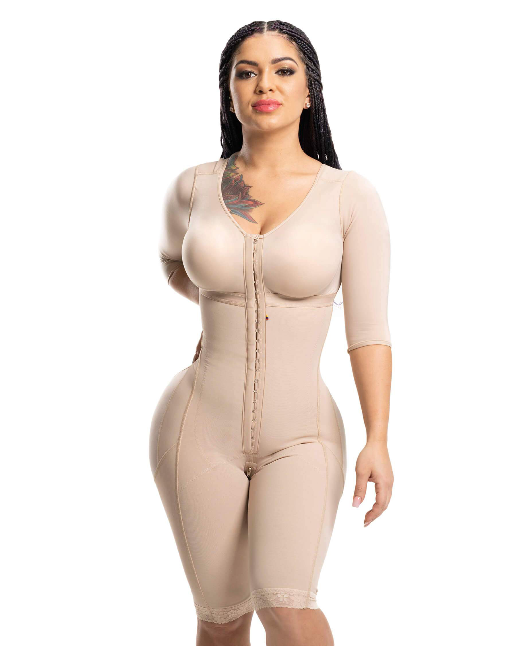 Fajas Colombianas Long Sleeve  - Shapewear Bodysuit Firm review and price