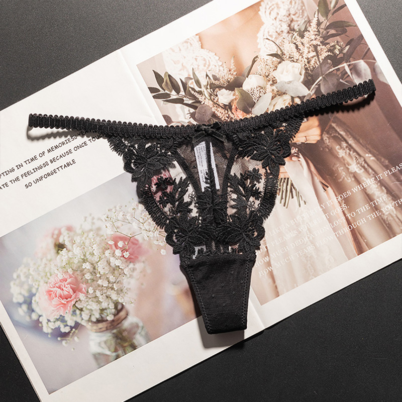 Lace Panties Sexy Thong Women  - Seamless Underwear Women review and price