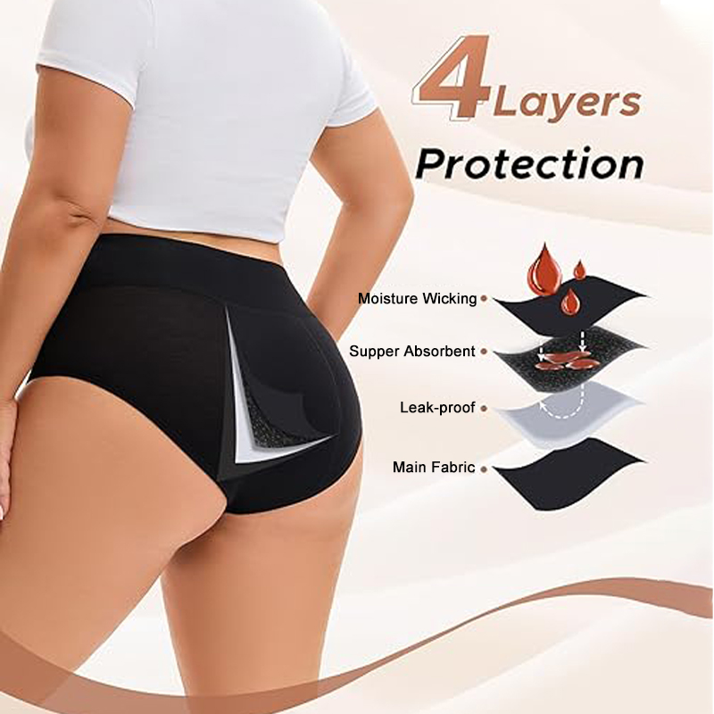 3Pcs Heavy Flow Menstrual Pant - Period Panty Absorbent review and price