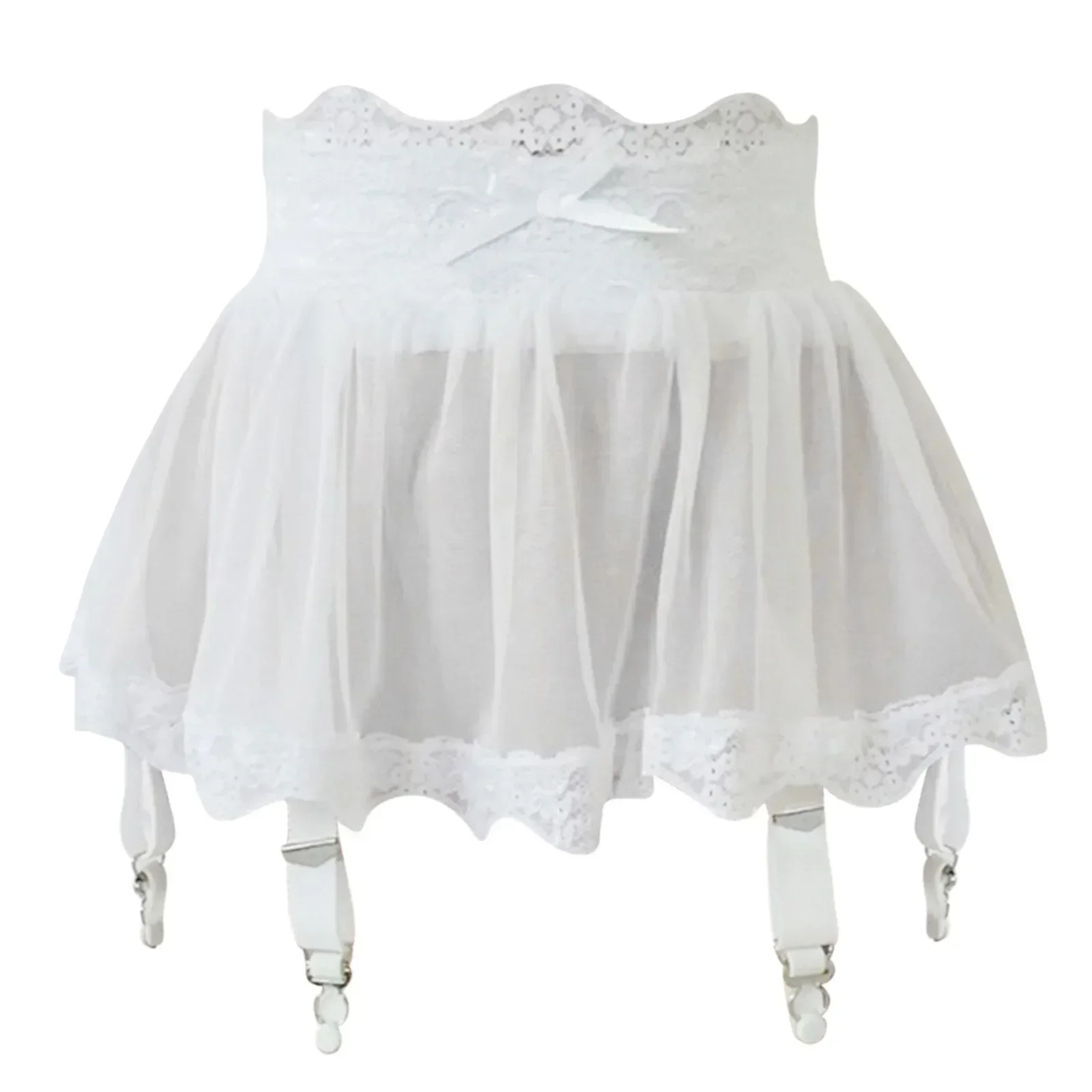 Women High Waist Lace Bandage  - Garter Belt Set review and price