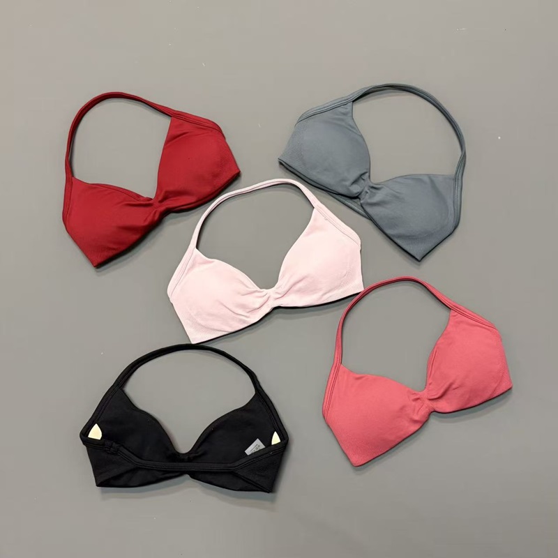 Women Halter Sports Bra V-Neck - Sports Bra High Impact review and price
