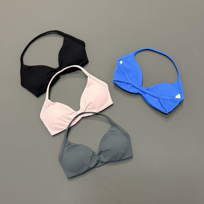 Women Halter Sports Bra V-Neck - Sports Bra High Impact review and price