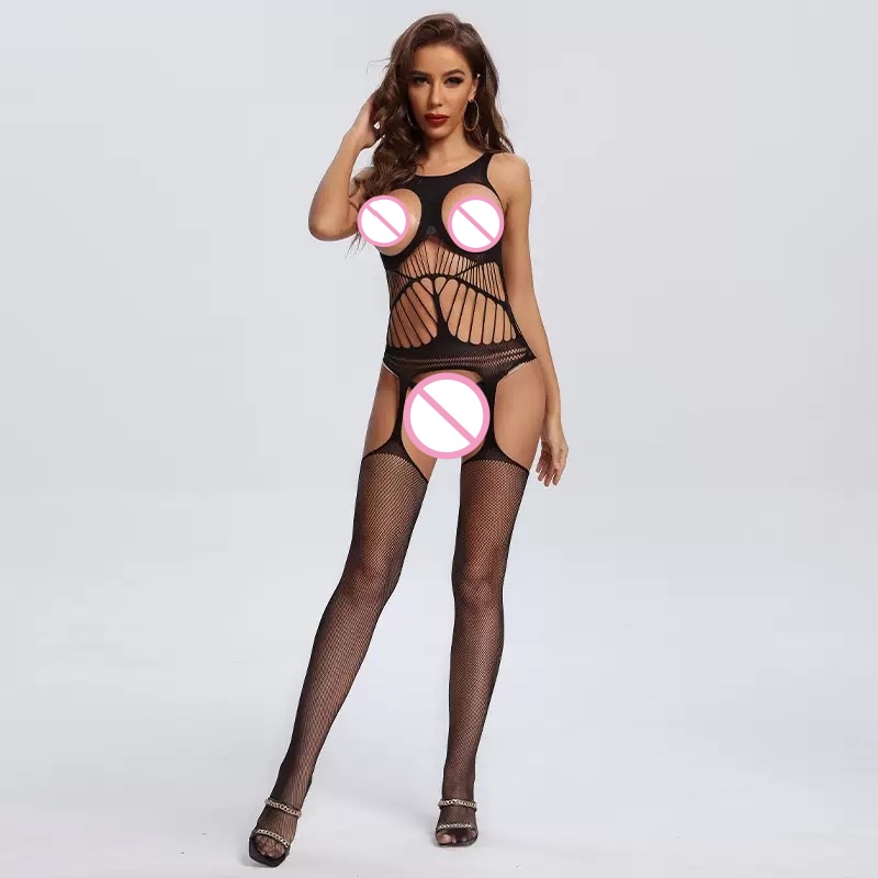 Crotchless Bodysuits Transpare - Bodystocking Fishnet review and price