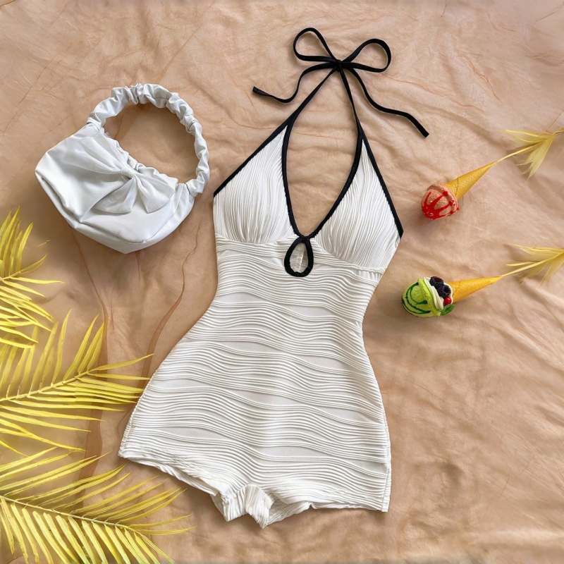 Sheer Halter Neck Bodysuit | W - Shapewear Bodysuit Firm review and price