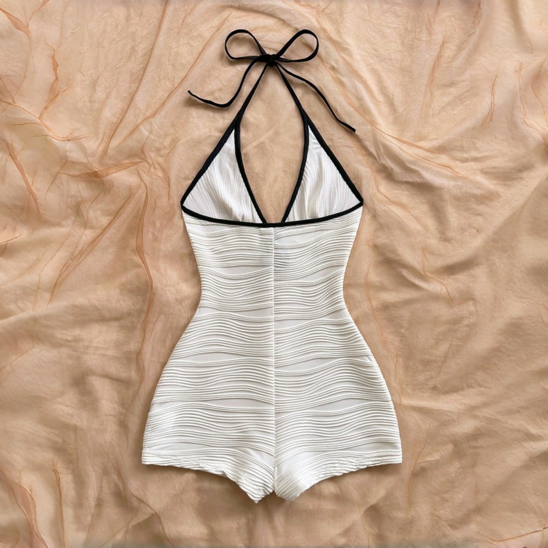 Sheer Halter Neck Bodysuit | W - Shapewear Bodysuit Firm review and price