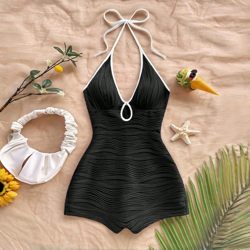 Sheer Halter Neck Bodysuit | W - Shapewear Bodysuit Firm review and price