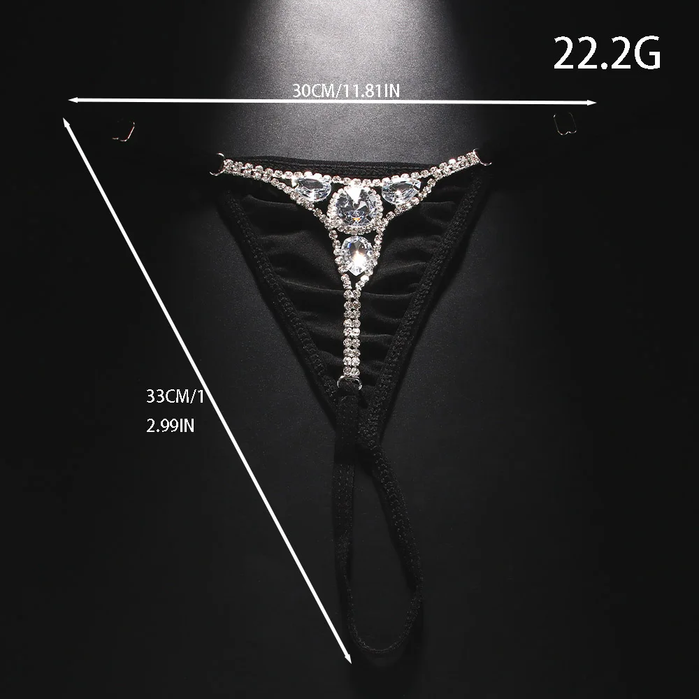 Sexy Round Rhinestone Thong Ad - Thong Bikini Women review and price