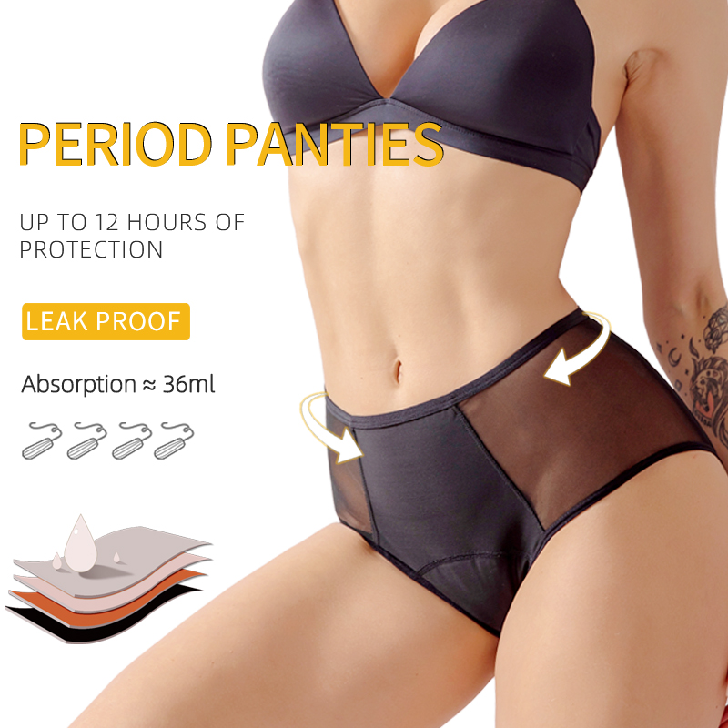 Drop shipping Women's High-wai - Period Panty Absorbent review and price
