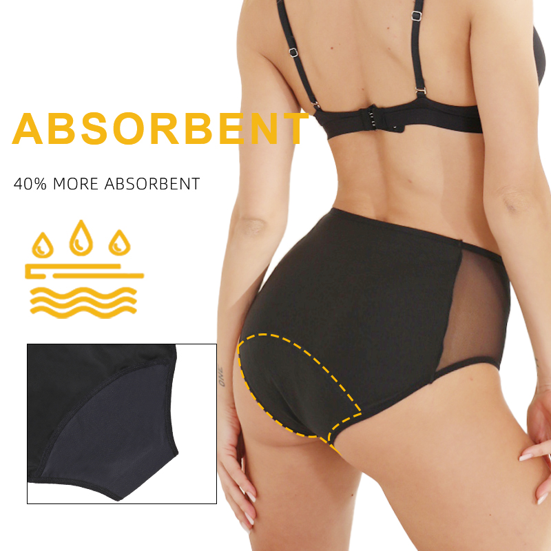 Drop shipping Women's High-wai - Period Panty Absorbent review and price