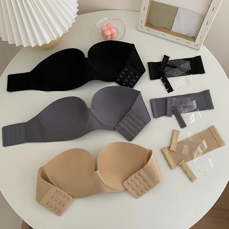Women's Sexy Strapless Push-Up - Strapless Bra Backless review and price