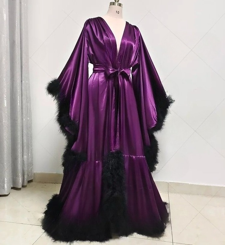 Customized Bathrobe for Women  - Robe Silk Women review and price