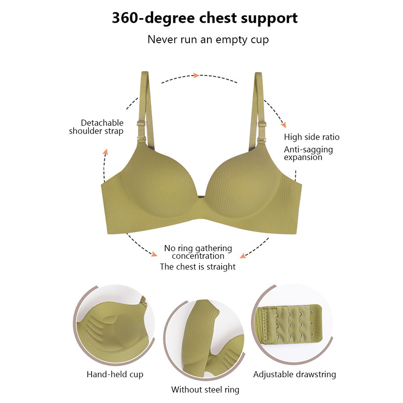 FallSweet Candy Push Up Bra fo - Bralette Wireless Soft review and price